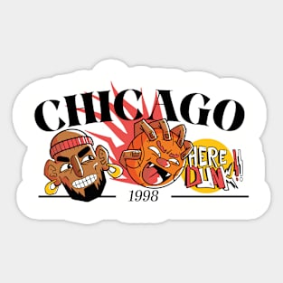 CHICAGO DUNKS Sticker